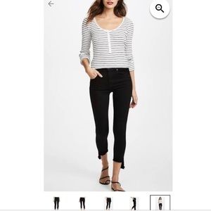 Rag and Bone 10 Inch Capri Jeans